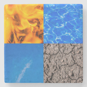 Four Elements Stone Coaster