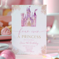 Four Ever A Princess Castle 4th Birthday Party