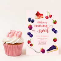 Four Ever Sweet Berries and Cakes Birthday