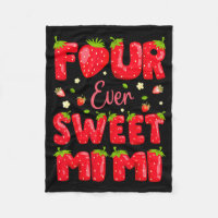 Four Ever Sweet Mimi Strawberry Berry 4th Birthday