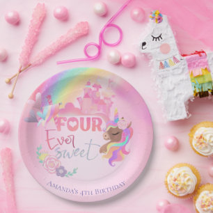 four ever sweet Paper Plates