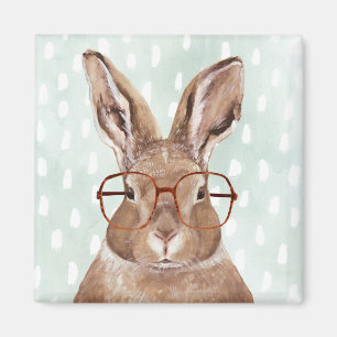 Four-Eyed Forester Bunny Rabbit Magnet