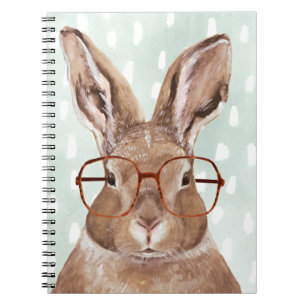 Four-Eyed Forester   Bunny Rabbit Notebook