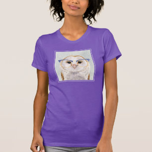 Four-Eyed Forester   Wise Owl T-Shirt