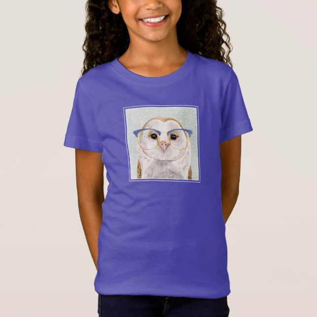 Four-Eyed Forester | Wise Owl T-Shirt (Front)