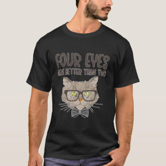 Four Eyes Optician Opticianry Opticians T-Shirt