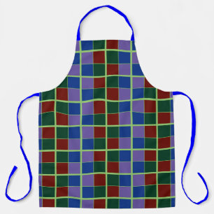 Four Fandom Colours Chequered Apron