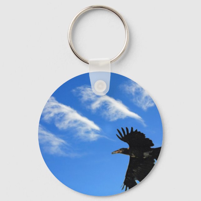 Four Feathers Key Ring (Front)