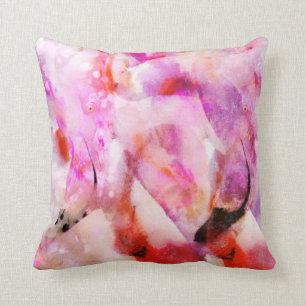 Four Flamingos Cushion