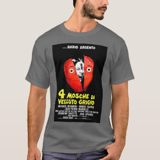 Four Flies on Grey Velvet 1972 Dario Argento  T-Shirt