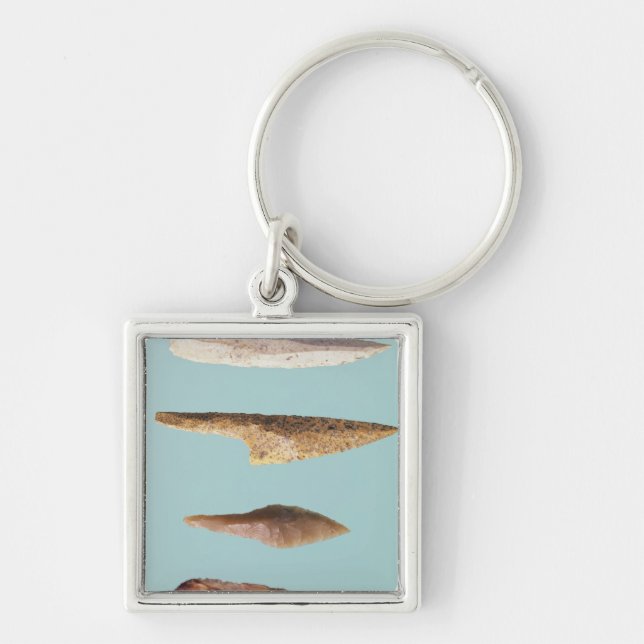 Four Flint Tools Key Ring (Front)