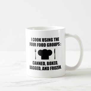 Four Food Groups Coffee Mug
