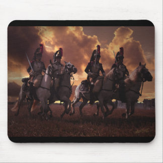 Four French Cuirassiers Mouse Mat