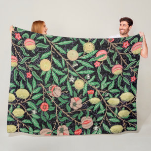 Four Fruit, William Morris Fleece Blanket