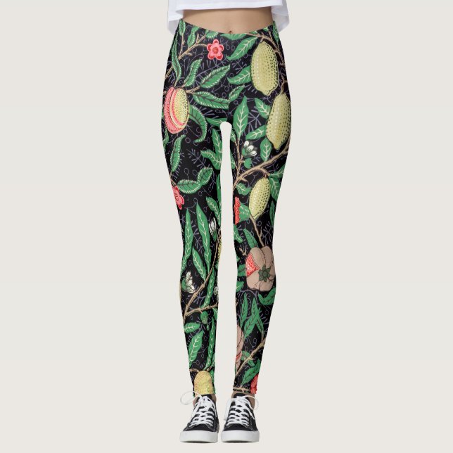 Four Fruit, William Morris Leggings (Front)