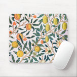 Four Fruit, William Morris Mouse Mat<br><div class="desc">William Morris (24 March 1834 – 3 October 1896) was a British textile designer, poet, novelist, translator, and socialist activist associated with the British Arts and Crafts Movement. He was a major contributor to the revival of traditional British textile arts and methods of production. His literary contributions helped to establish...</div>