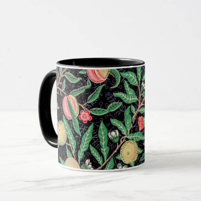 Four Fruit, William Morris Mug (Front Left)