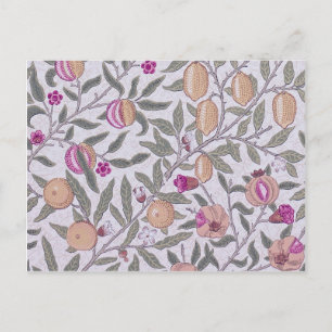 Four Fruit, William Morris Postcard