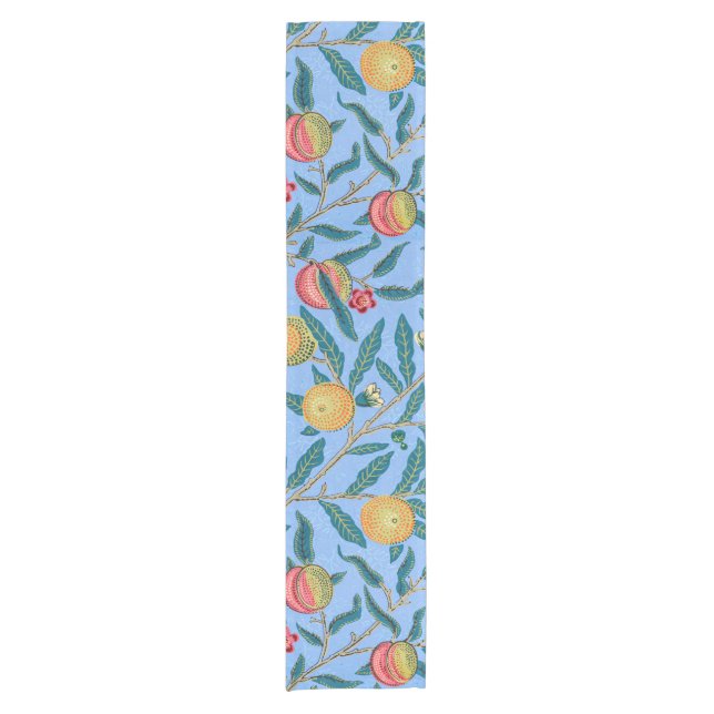 Four Fruit, William Morris Short Table Runner (Front)