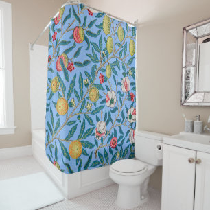 Four Fruit, William Morris Shower Curtain