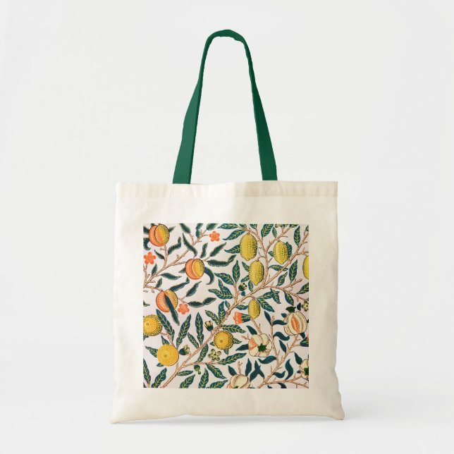 Four Fruit, William Morris Tote Bag (Front)