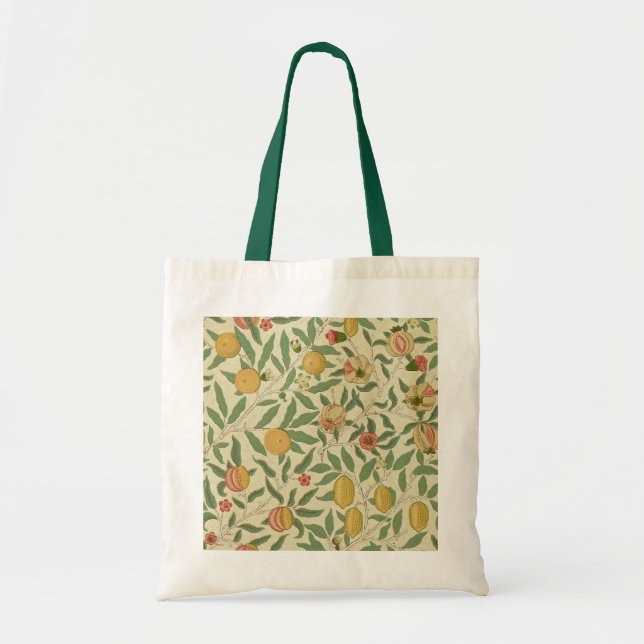 Four Fruit, William Morris Tote Bag (Front)