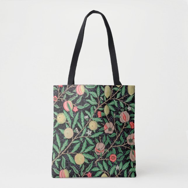 Four Fruit, William Morris Tote Bag (Front)