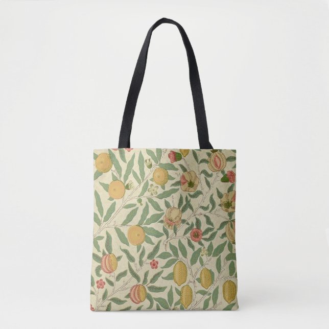 Four Fruit, William Morris Tote Bag (Front)
