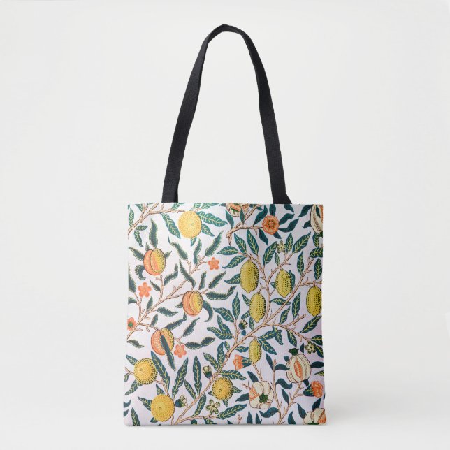 Four Fruit, William Morris Tote Bag (Front)