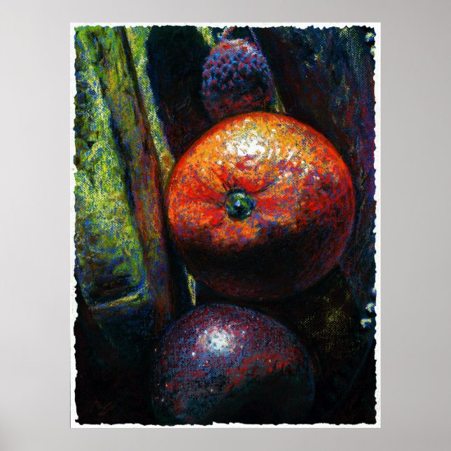 Four fruits art print (Front)