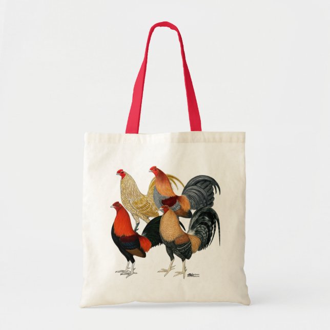 Four Gamecocks Tote Bag (Front)
