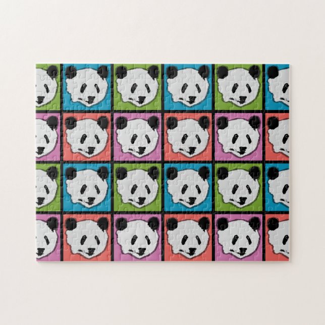 Four Giant Panda Bears Jigsaw Puzzle (Horizontal)