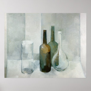 Four Glass Objects Poster