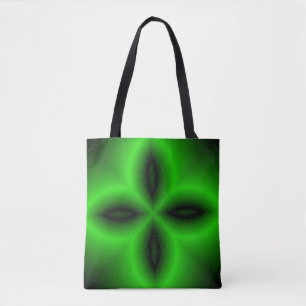 Four Green Petals Tote Bag