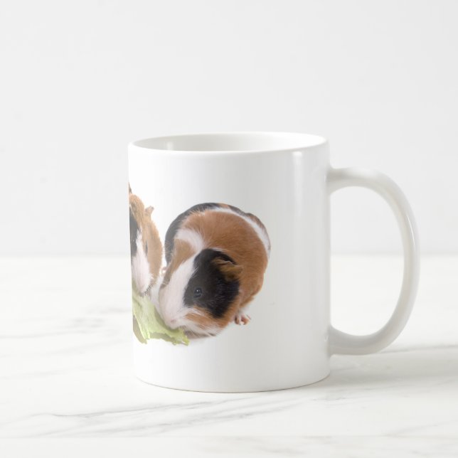 four guinea pigs who eat, coffee mug (Right)
