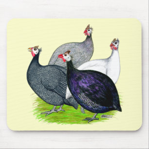 Four Guineas Mouse Mat