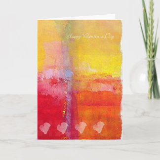 Four Hearts - Valentines Card