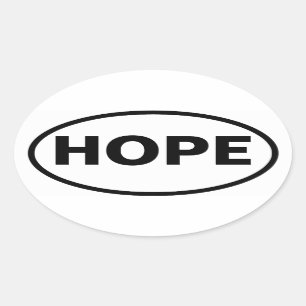 FOUR Hope, Arkansas Oval Sticker