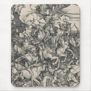 Four Horsemen of the Apocalypse Durer Mouse Mat