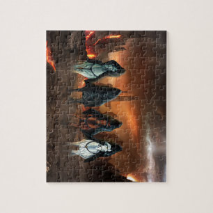Four Horsemen Of The Apocalypse Jigsaw Puzzle