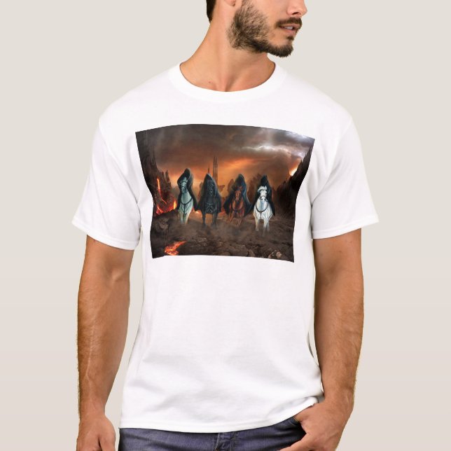 Four Horsemen Of The Apocalypse T-Shirt (Front)