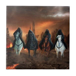 Four Horsemen Of The Apocalypse Tile