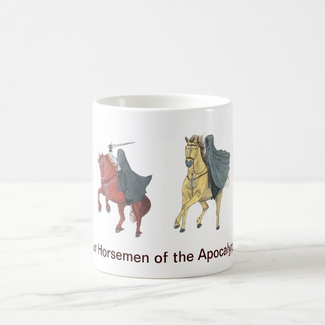 Four Horses of the Apocalypse Mug (Center)
