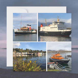 Four Images of Scottish Boats & Scenery