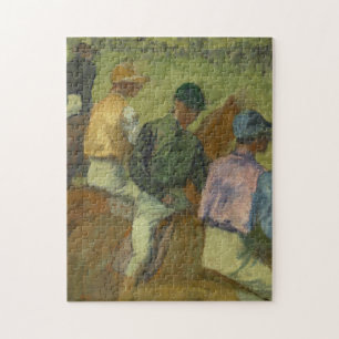Four Jockeys Jigsaw Puzzle