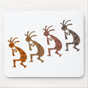 Four Kokopelli Mouse Mat