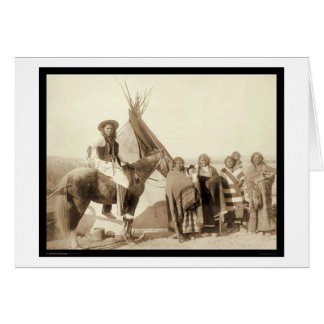 Four Lakota Indian Women in front of Tipi SD 1891