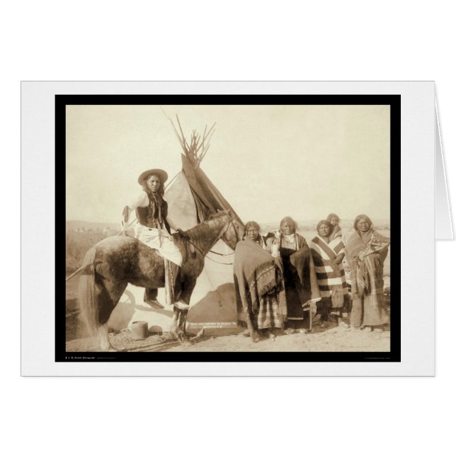 Four Lakota Indian Women in front of Tipi SD 1891 (Front Horizontal)