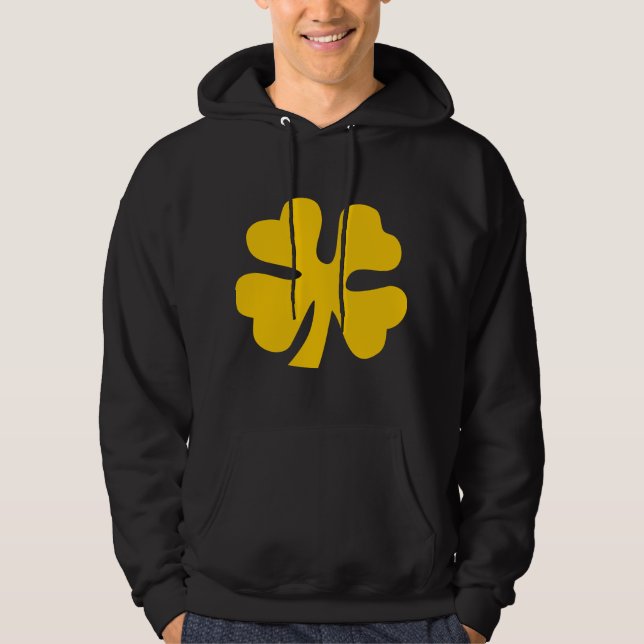 Four Leaf Clover - Amber Hoodie (Front)