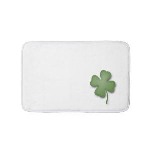 Four Leaf Clover Bath Mat